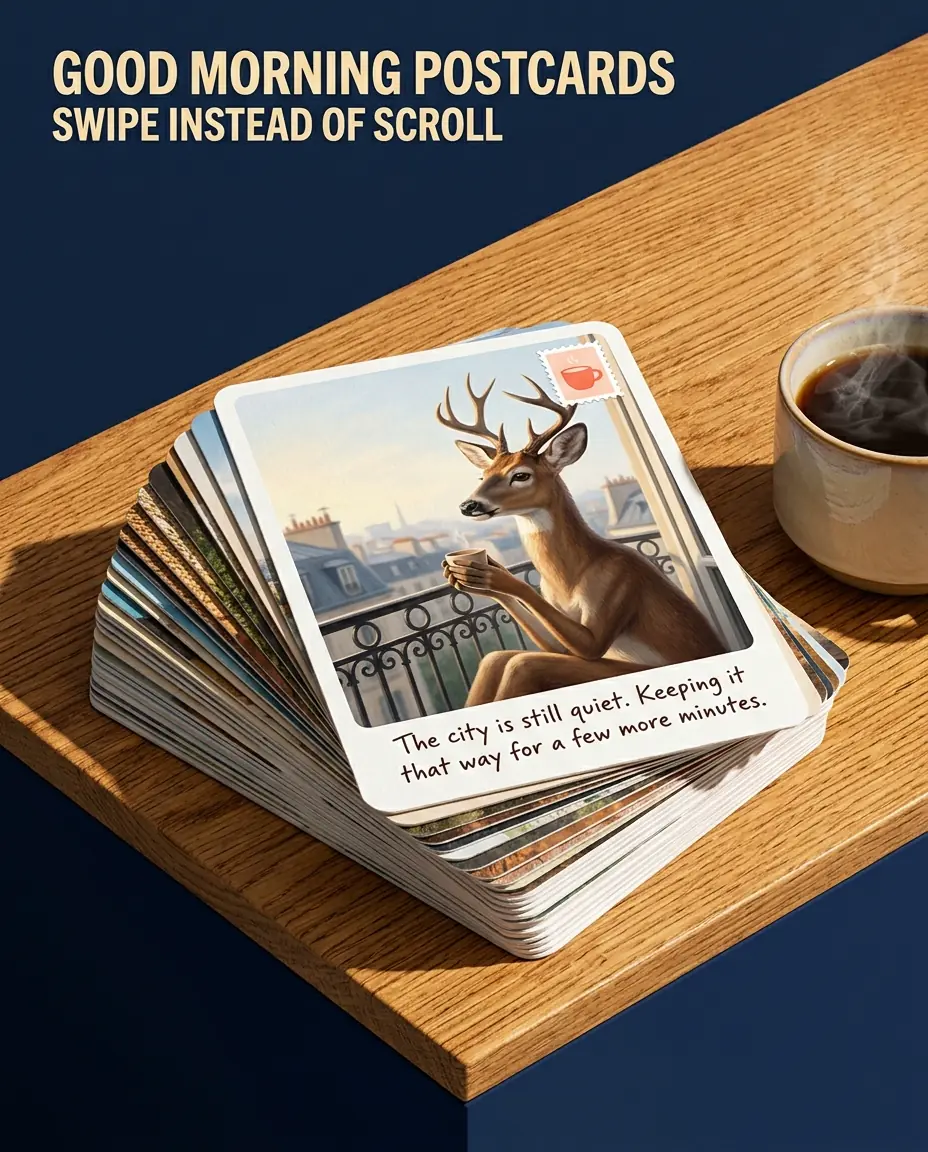 Good Morning Postcards